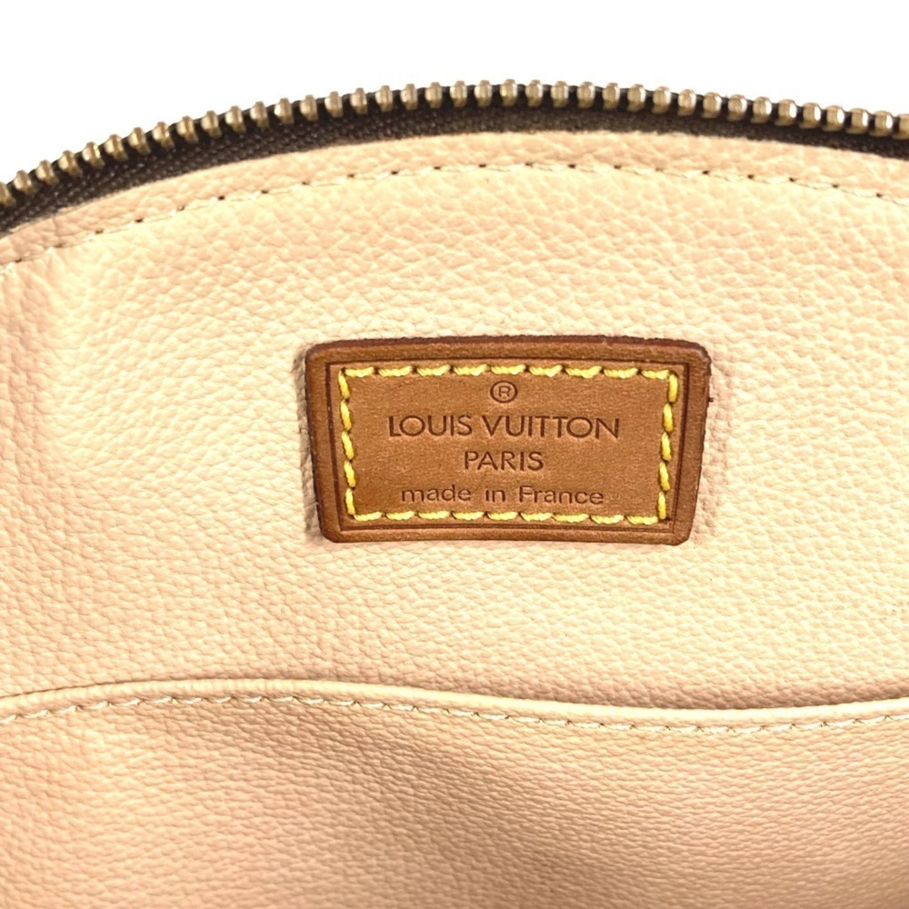 LOUIS VUITTON Authentic Brown Monogram Canvas Pouch - Picture 11 of 12